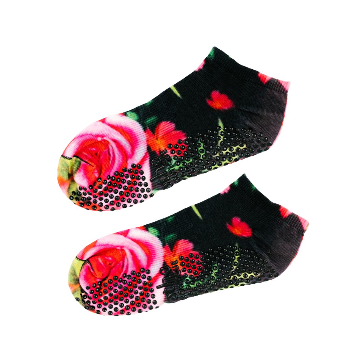 Roses low cut grip socks